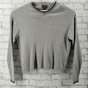 Abercrombie & Fitch Sweater Men's Size Medium Long Sleeve Gray